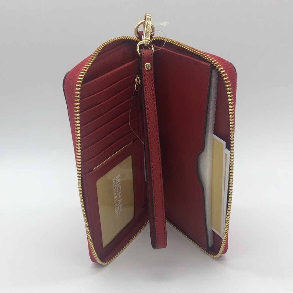 Michael Kors Jet Set Travel Phone Wallet Wristlet - Picture 7 of 16
